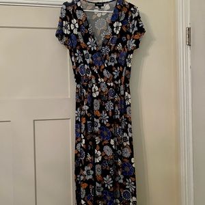 ModCloth floral jersey dress